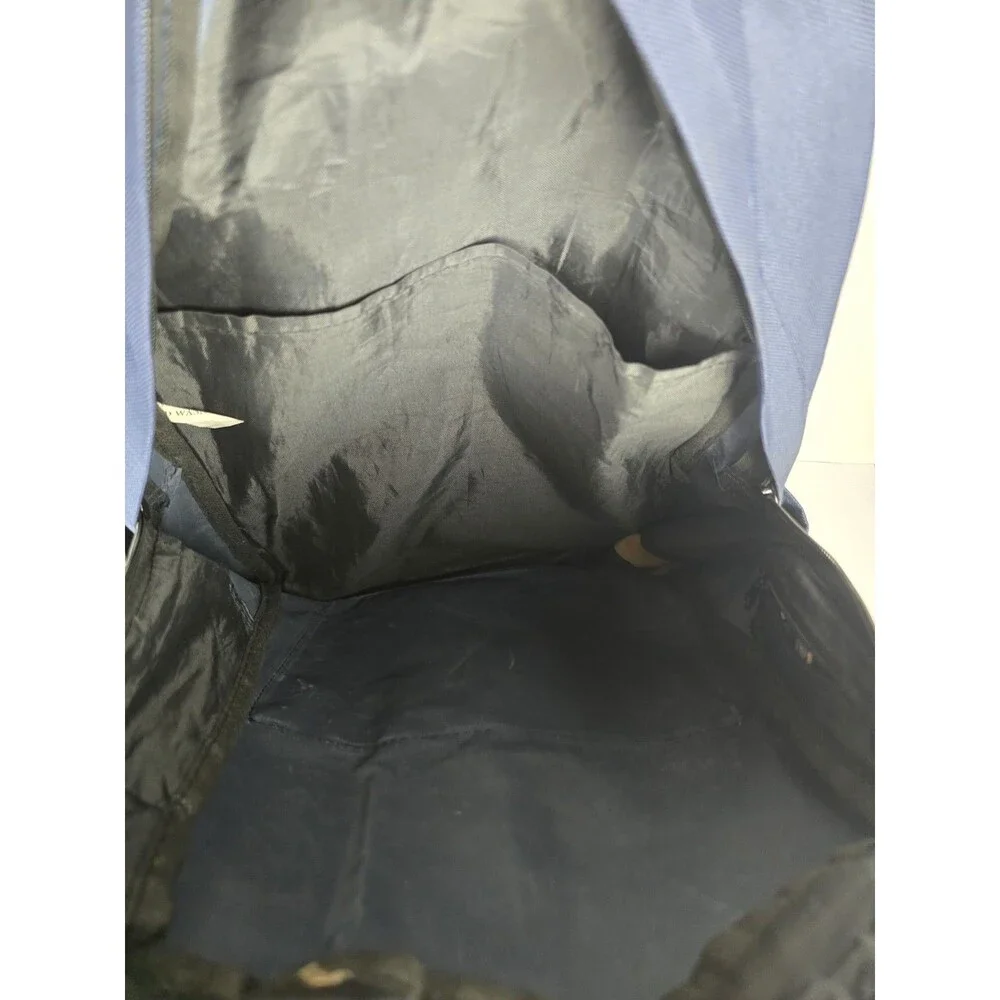 Navy Blue Backpack School Travel Laptop Book Bag Everyday Casual Unisex Backpack